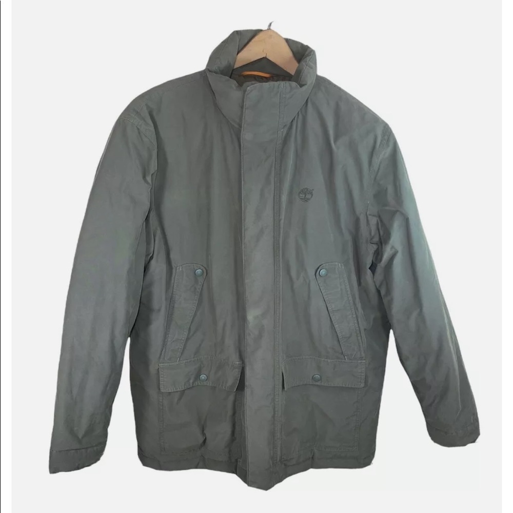 Timberland Olive Green Weather Gear Duck Down Men’s Jacket